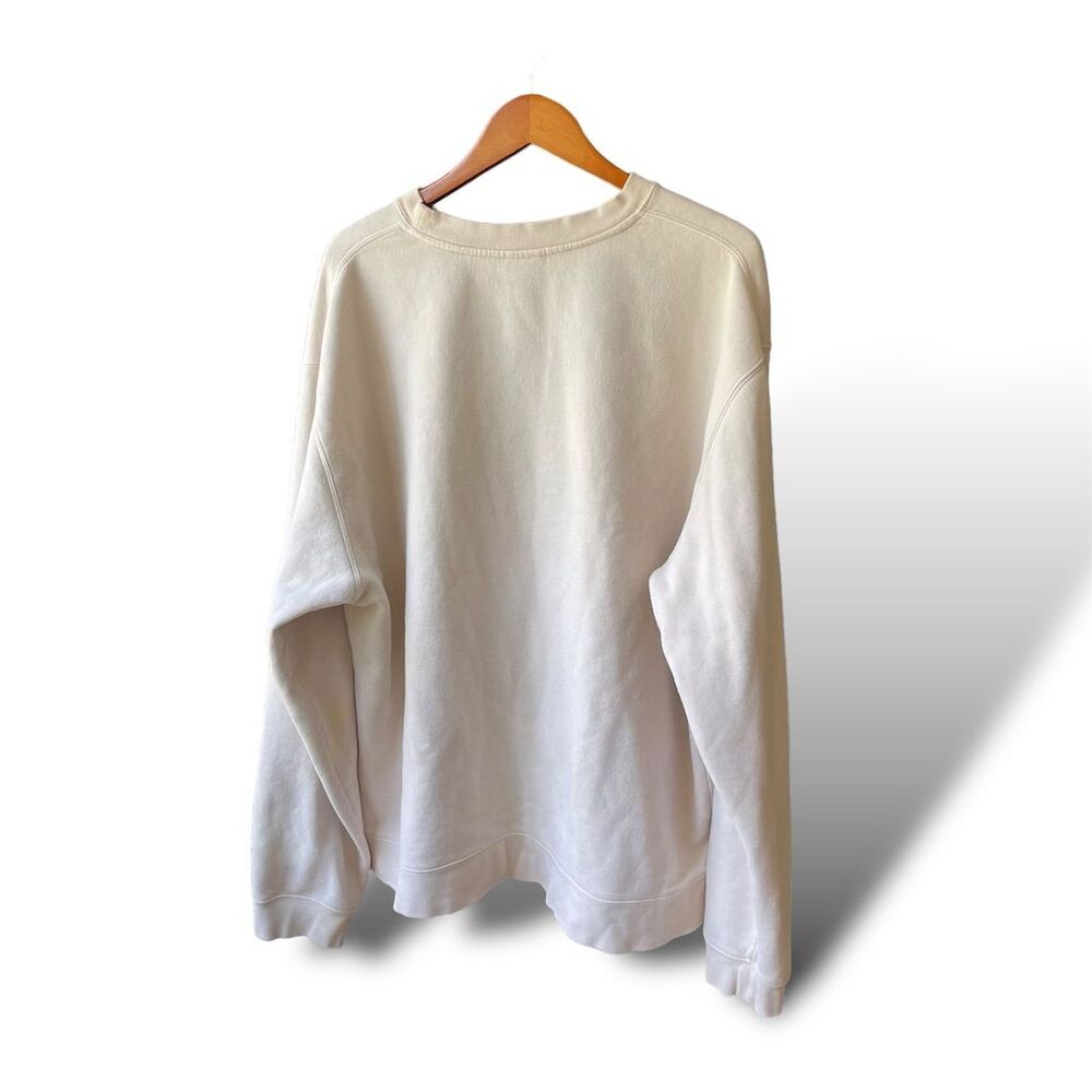 Vintage Timberland Embroidered Crewneck Sweatshirt Men’s 2XL White Pullover - Picture 3 of 3